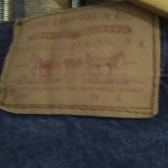 Men's 501 Red tag Levi's jeans - Picture 7 of 8